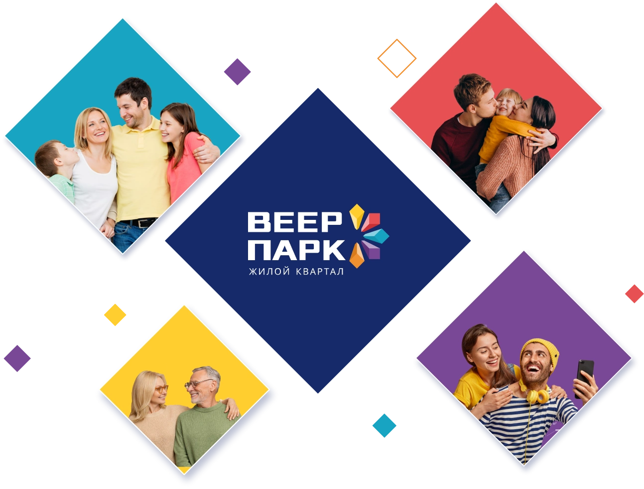 Декоративный элемент сайта ЖК Veer Park